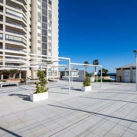 Espacio 3 - Primera Linea De Playa Апартаменты Кульера