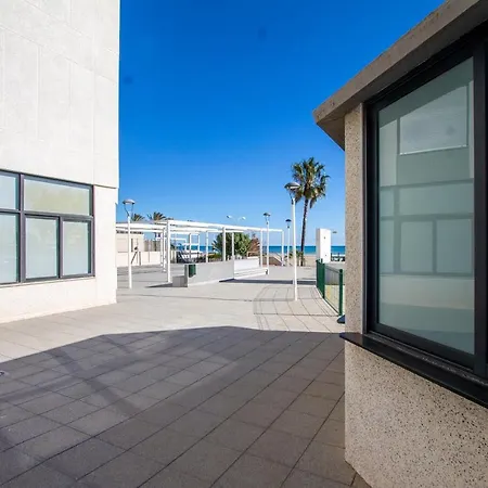 Espacio 3 - Primera Linea De Playa Апартаменты *